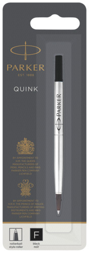 Parker Rollerballmine F schwarz Blister