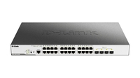 DLink 28P.mgd.PoE+ GB Switch 4x 10G
