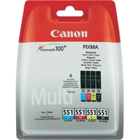 Canon CLI551 C/M/Y/BK MULTI PACK SE