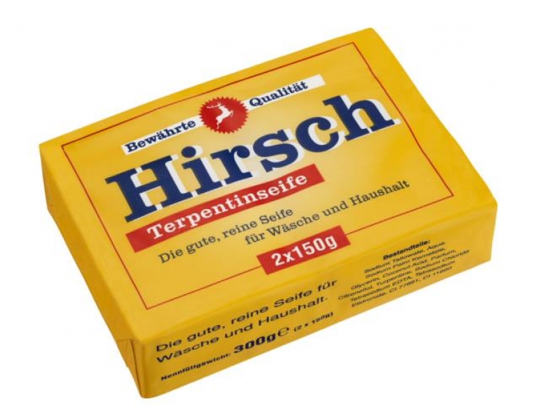 GALLSEIFE TERPENTIN 2X150G HIRSCH (1 Packung)
