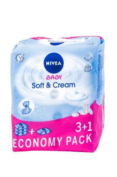 BABYTUECHER SOFT 4X63ST.NIVEA (1 Packung)