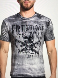 Affliction  Nevermind Tee White 