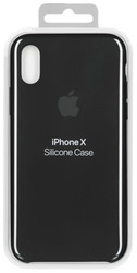  Apple  Apple iPhone X Silicone Case Black - AUSSTELLUNGSSTCK 