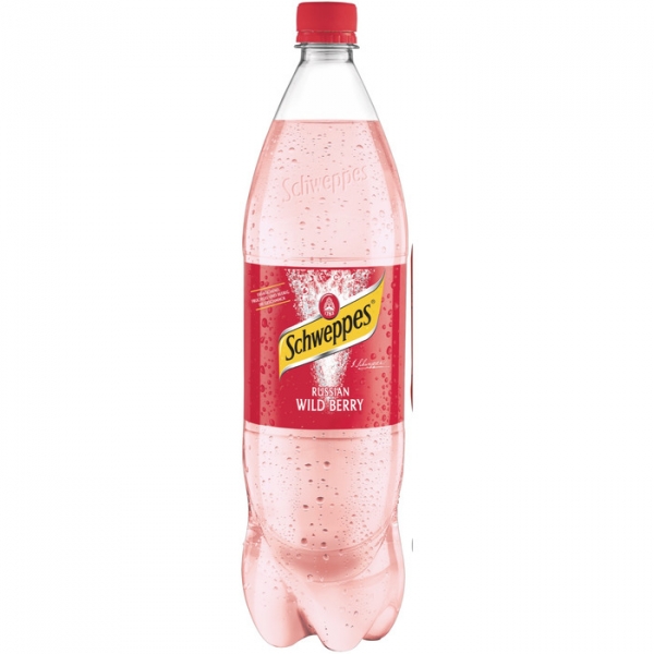 Image of 6 Fl. Schweppes PET 1,25l, Wild Berry