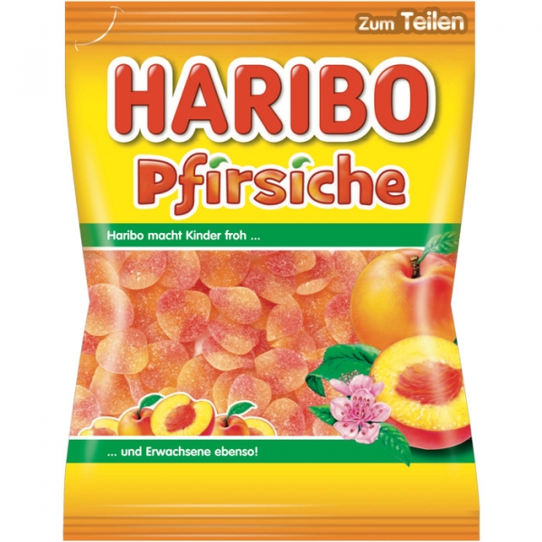 Image of 30 Pkg. Haribo Beutel 200g, Pfirsiche