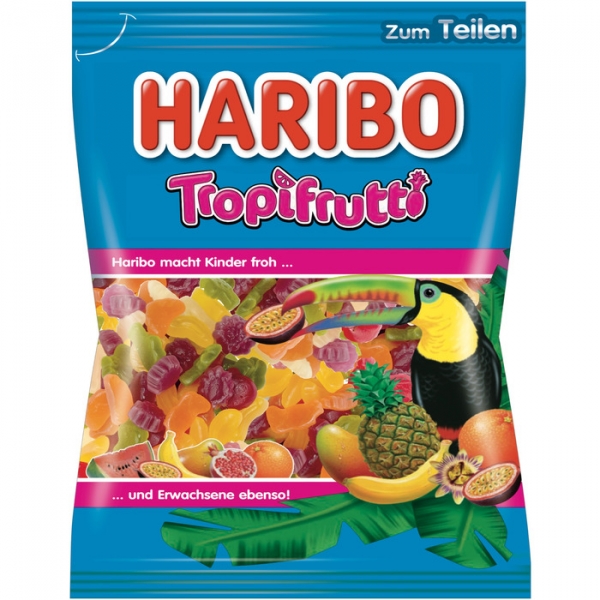 Image of 30 Pkg. Haribo Beutel 200g, Tropi Frutti