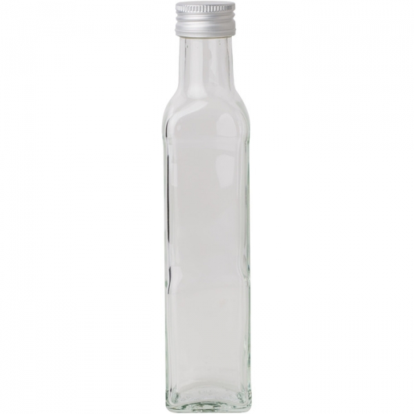 Image of Einkochflasche 250ml klar mit Verschluss