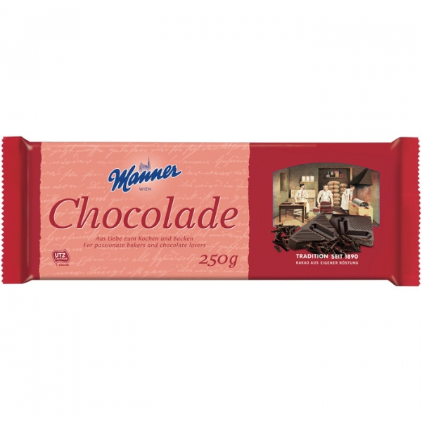 Image of 40 Stk. Manner Haushaltsschokolade 250g