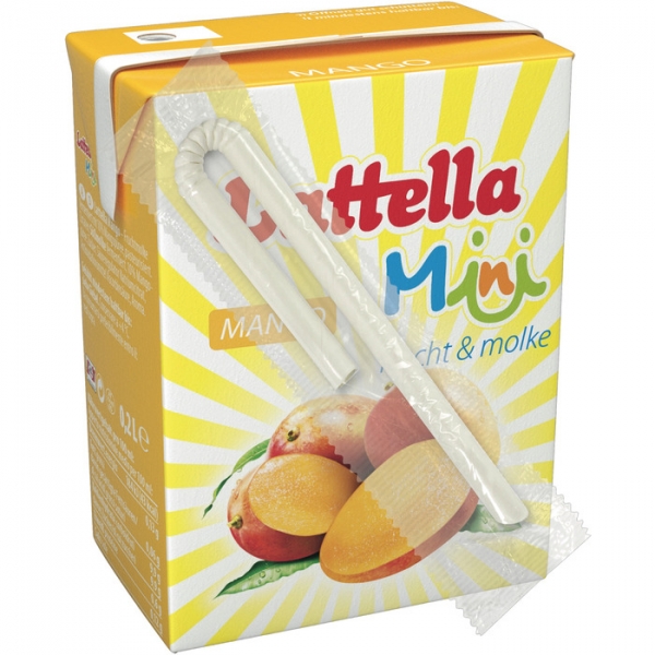 Image of 24 Pkg. Lattella Mini 200ml, Mango
