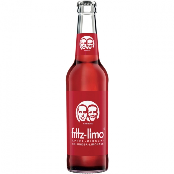 Image of 24 Fl. Fritz Limo MW 0,33l, Kirsche-Holunder
