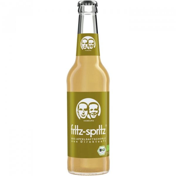 Image of 24 Fl. Fritz Spritz Bio Apfel MW 0,33l