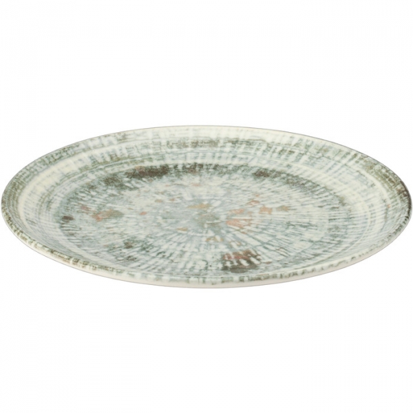Image of Teller flach Odette Olive 21cm