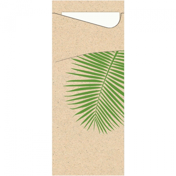Image of 5 Pkg. Duni Serv.ta. Sacch.190x85 100er, Leaf