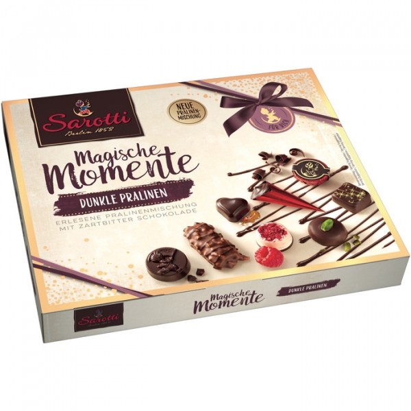 Image of 6 Pkg. Sarotti Magische Momente 210g, Dunkel