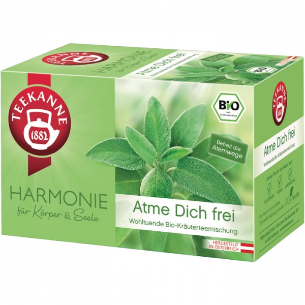 Image of 10 Pkg. Teekanne Bio Harmonie 20er, Atme Dich fr