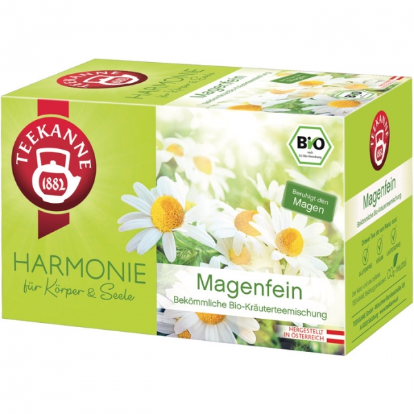Image of 10 Pkg. Teekanne Bio Harmonie 20er, Magenfein