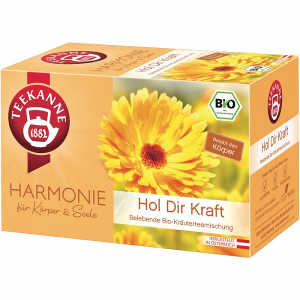 Image of 10 Pkg. Teekanne Bio Harmonie 20er,Hol Dir Kraft