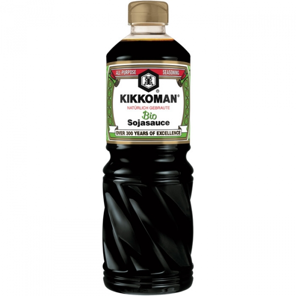 Image of 6 Fl. Kikkoman Bio Sojasauce 1l