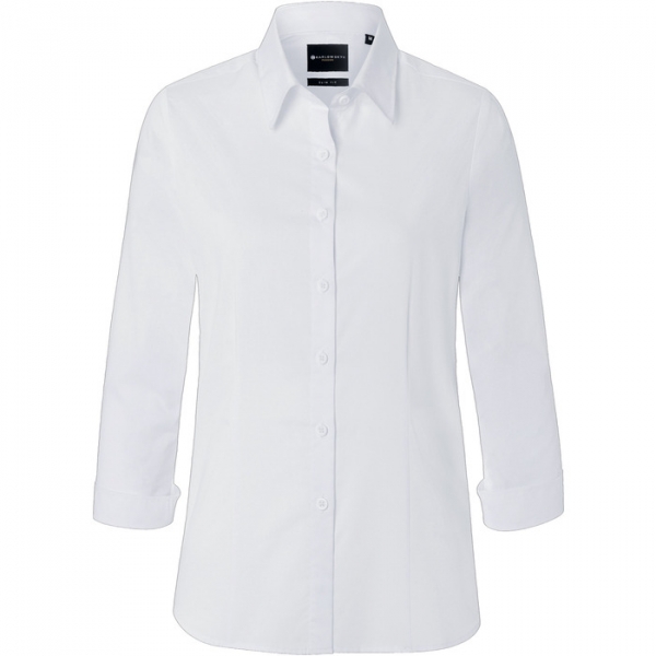 Image of Bluse Da. Classic 3/4 Arm weiss, 2XL