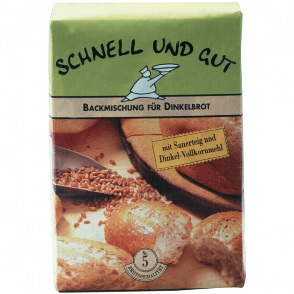 Image of 5 Pkg. S&G Brotbackmischung Dinkelbrot 1kg