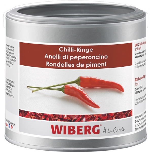 Image of 3 Stk. Wiberg Chili Ringe Dekorschnitt 470ml