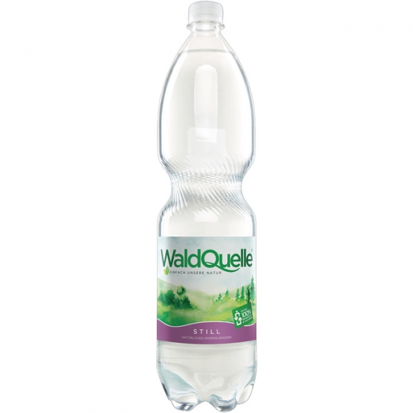 Image of 6 Fl. Waldquelle PET 1,5l, Still