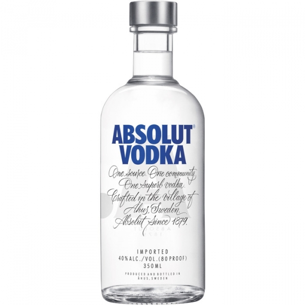 Image of 24 Fl. Absolut Vodka Classic 0,35l