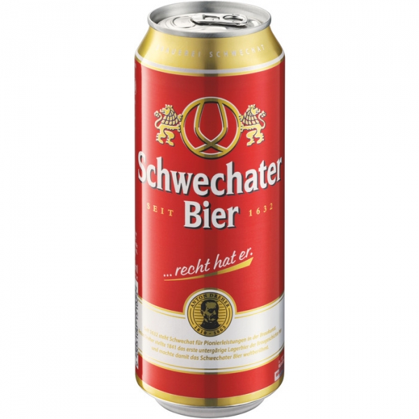 Image of 24 Stk. Schwechater Dose 0,5l