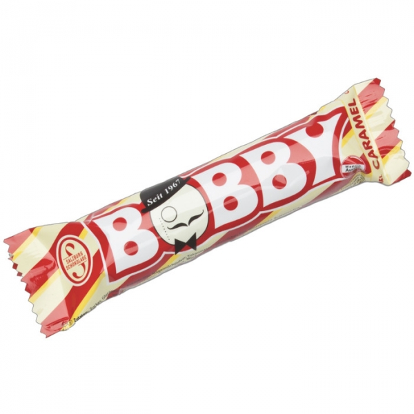 Image of 24 Stk. Bobby Riegel Single 40g, Caramel
