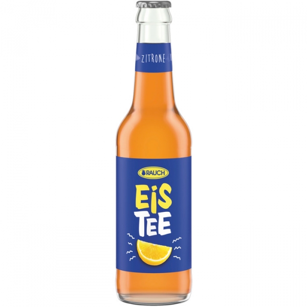 Image of 24 Fl. Rauch Eistee MW 0,33l, Zitrone
