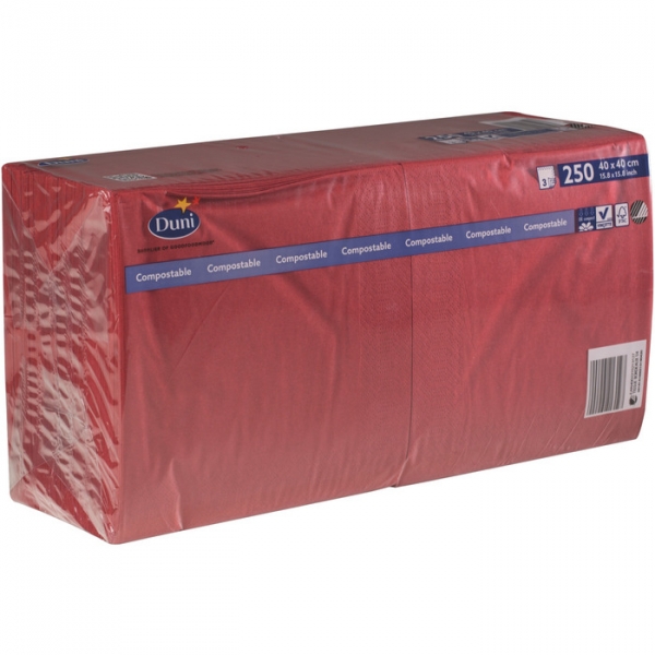 Image of 4 Pkg. Duni Zell.Serv.1/4 3lag40/250er, bord.