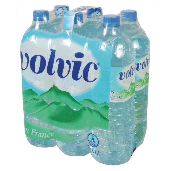 Image of 6 Fl. Volvic Mineralwasser PET1,5l