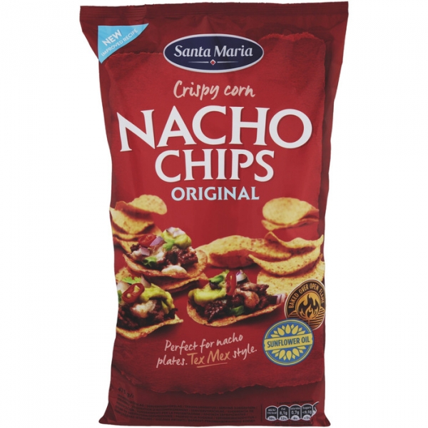 Image of 12 Stk. Santa Maria Tortilla Chips Nachos 475g