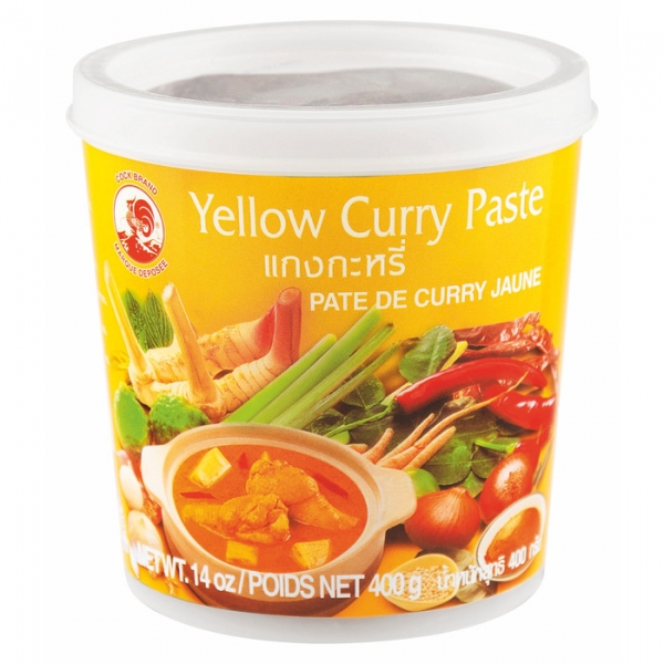 Image of 24 Stk. Cock Currypaste gelb 400g