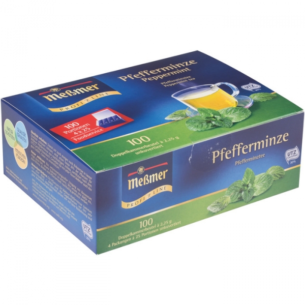 Image of 5 Pkg. Messmer Classic M. 100er, Pfefferminze