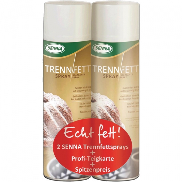 Image of 3 Pkg. Senna Trennfettspray promo 2x500ml