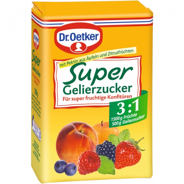 Image of 21 Pkg. Oetker Super Gelierzucker 3:1 - 500g