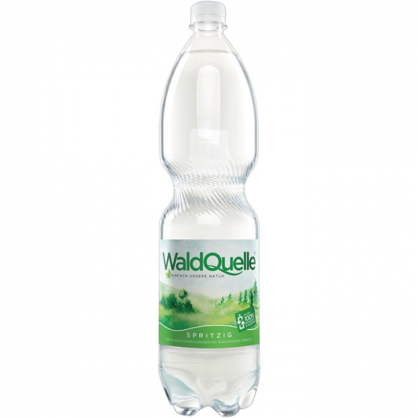 Image of 6 Fl. Waldquelle PET 1,5l, Spritzig