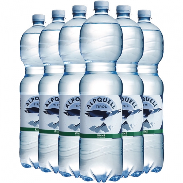 Image of 6 Fl. Alpquell PET 1,5l, Ohne