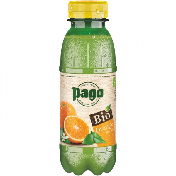Image of 12 Fl. Pago Bio Orange 100% PET 0,33l