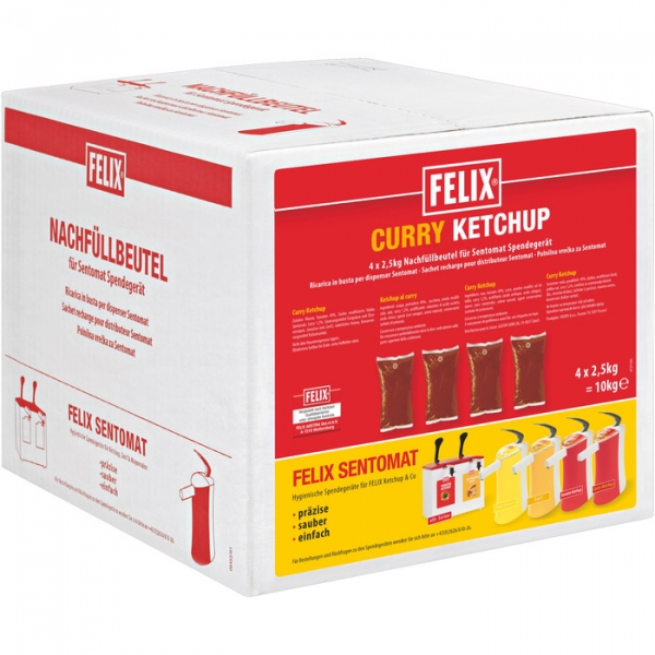 Image of 4 Stk. Felix Sentomat Ketchup Curry 2,5kg