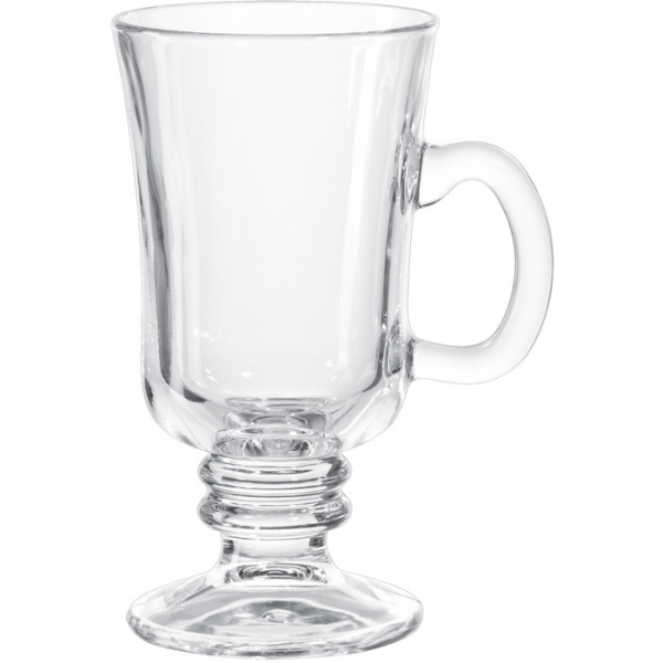 Image of Tee - Cappuccino Glas 240 ml m. Henkel