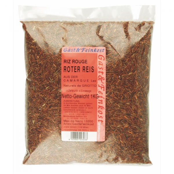 Image of 6 Pkg. Roter Carmargue Reis 1kg