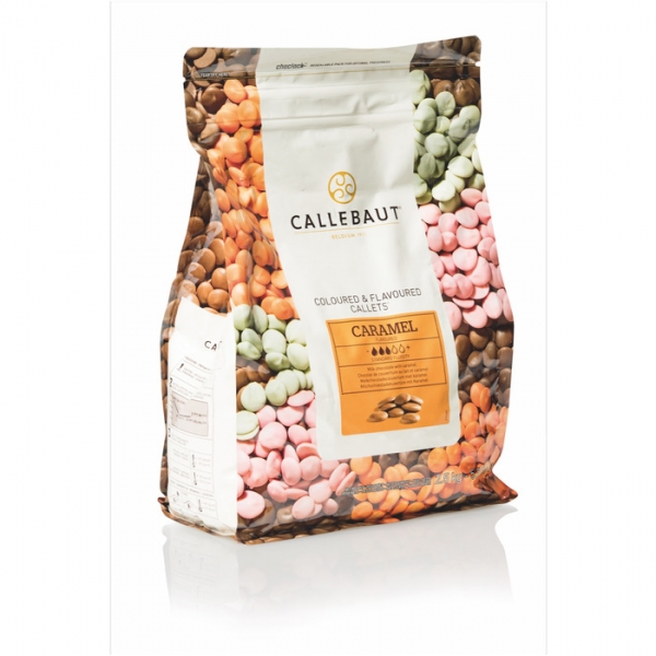 Image of 4 Stk. Calleb. Couvert. Caramel Callets 2,5kg