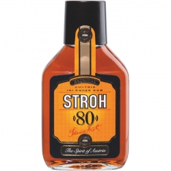   12 Fl. Stroh Rum 80% Spirituose 0,10l 