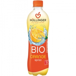   12 Fl. Hllinger Bio Sprizz PET 0,5l, Orange 