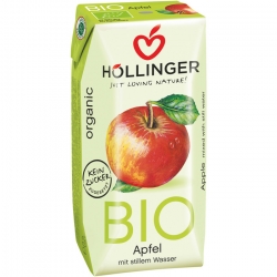   24 Stk. Hllinger Bio Apfelsaft still gespr. 0,2 