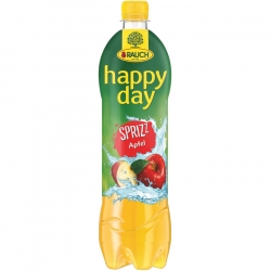   6 Fl. Happy Day Sprizz Apfel PET 1l 