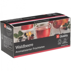   10 Pkg. Quality Tee 25er, Waldbeere 