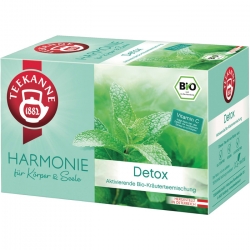   10 Pkg. Teekanne Bio Harmonie 20er, Detox 